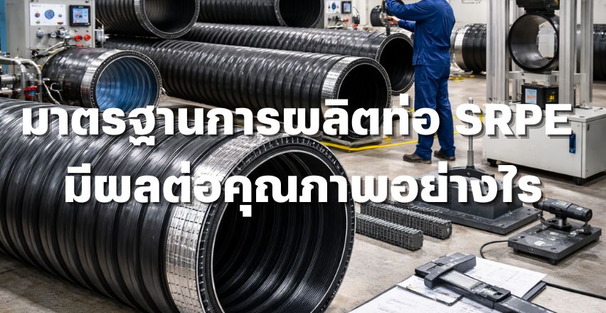 มาตรฐานการผลิตท่อ SRPE มีผลต่อคุณภาพอย่างไร